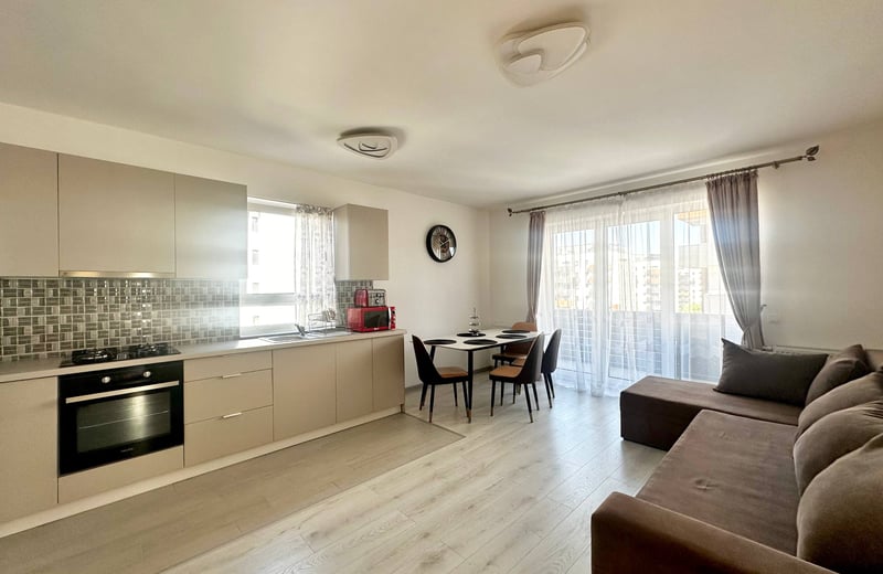 Rental of a cozy 3-room apartment, 70 m², in Brașov, Romania